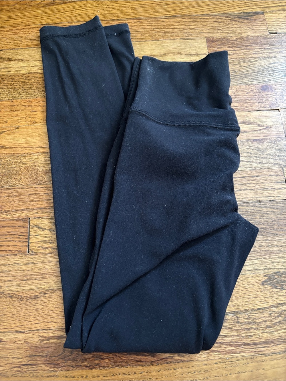 Ivivva girls buttery soft black leggings size 7